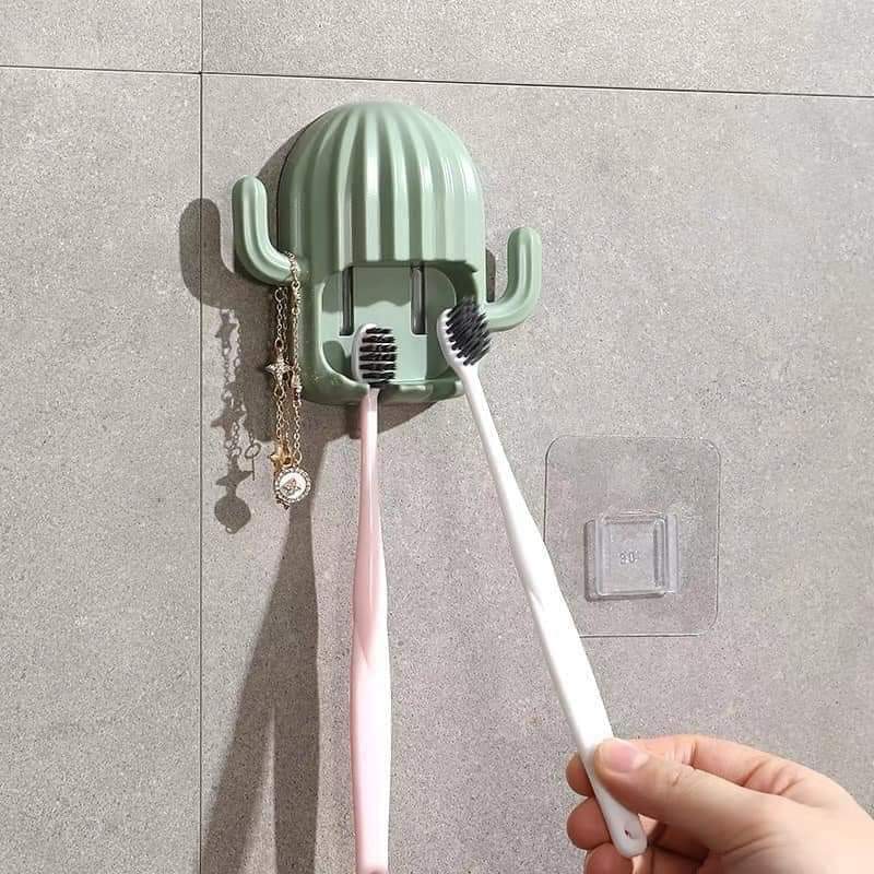 MULTIPURPOSE CACTUS BRUSH HOLDER