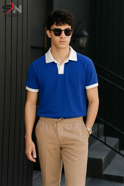 Coat Color Style  Polo Tshirt